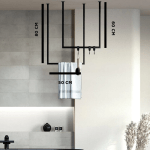 siyah-havluluk-metal-tavan-tipi-banyo-havluluk