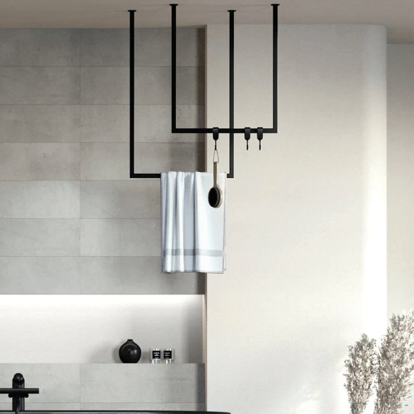 siyah-havluluk-metal-tavan-tipi-banyo-havluluk