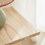 İskandinav Tarzı Doğal Ahşap Yan Sehpa – Minimalist ve Şık Tasarım