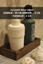 Ahşap Dekoratif Sunum Tepsisi