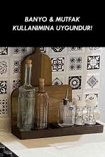 Ahşap Dekoratif Sunum Tepsisi