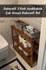 Dekoratif-3-Katlı-Çok-Amaçlı-Raf-Ayakkabılık