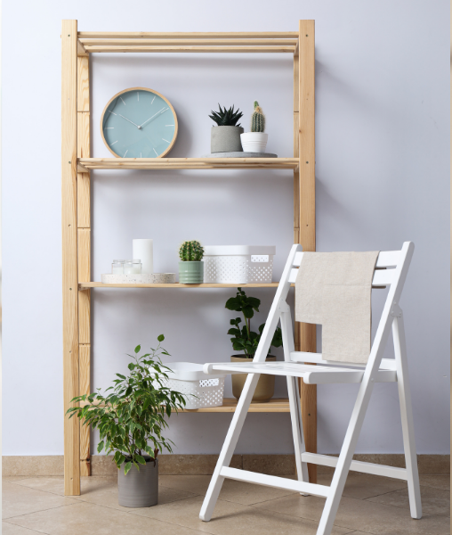 çok amaçlı raflar