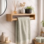 Ahşap-Banyo-Rafı-Havluluk