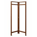 Ceviz Ahşap Paravan Askılık, Ahşap Konfeksiyon Askılık, Çocuk Konfeksiyon Askılık, Elbise Akısı - Görsel 4