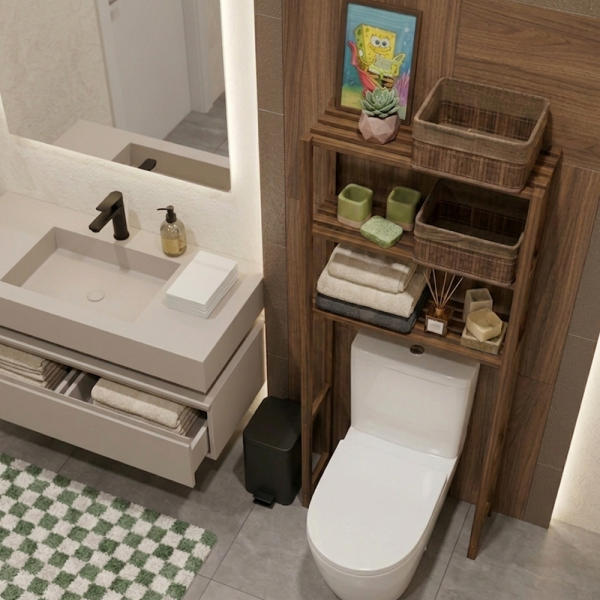 ahşap-banyo-raf-ceviz